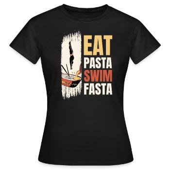Nageurs nageurs - T-shirt Femme - noir - Devant - AI Model Female 172 dark (172cm)