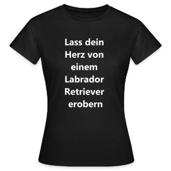 Liebesbeweis für Hundefreunde - Frauen T-Shirt - Schwarz - Vorne - AI Model Female 172 dark (172cm)