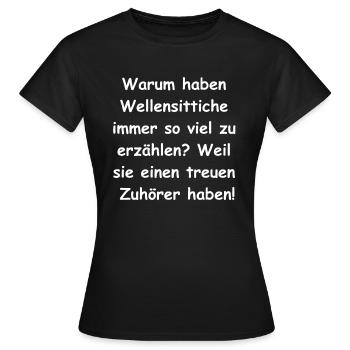 Der perfekte Geschenk-Begleiter - Frauen T-Shirt - Schwarz - Vorne - AI Model Female 172 dark (172cm)