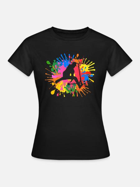 Stunt Scooter - Frauen T-Shirt - Schwarz