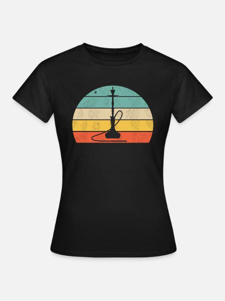 shisha - Frauen T-Shirt - Schwarz