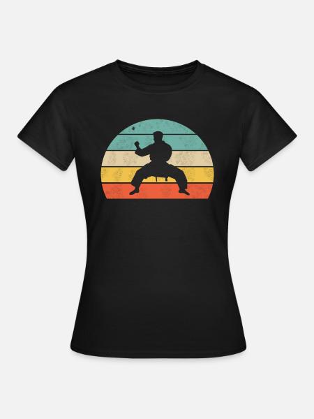 Karate Shirt - Frauen T-Shirt - Schwarz