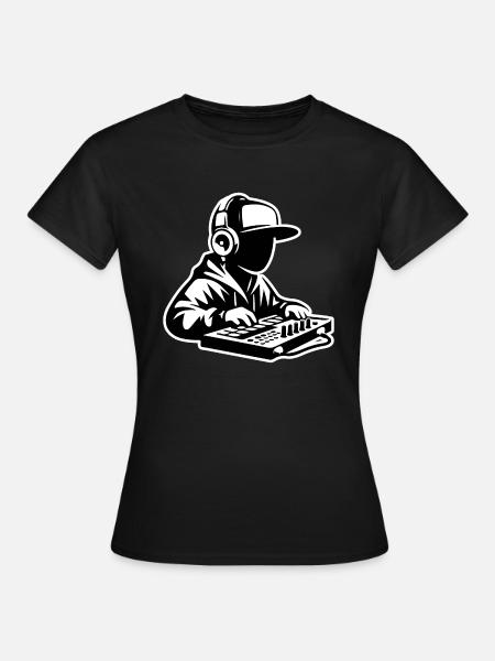 Piccolo Beat Maker - T-shirt dam - svart