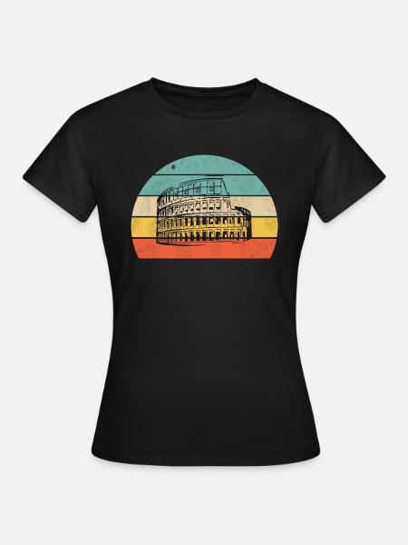 Kolosseum - Frauen T-Shirt - Schwarz