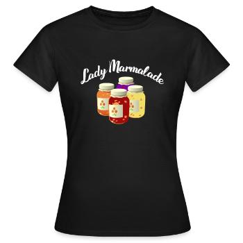 Preserve jam Lady jam preserve - Women's T-Shirt - black - Front - AI Model Female 172 dark (172cm)