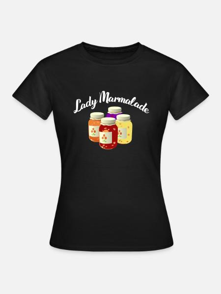 Confiture confiture confiture Lady confiture - T-shirt Femme - noir