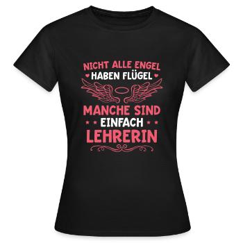 Lehrkraft Schule Klassenlehrerin Lehrerin - Frauen T-Shirt - Schwarz - Vorne - AI Model Female 172 dark (172cm)