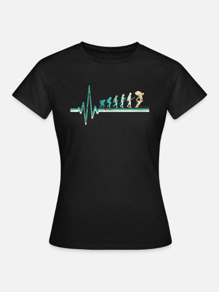 Schwimmlehrer Schwimmer Evolution - Frauen T-Shirt - Schwarz