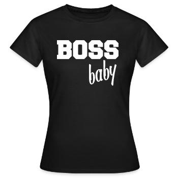 Patron bébé - T-shirt Femme - noir - Devant - AI Model Female 172 dark (172cm)