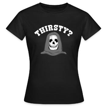 SOIF? - T-shirt Femme - noir - Devant - AI Model Female 172 dark (172cm)