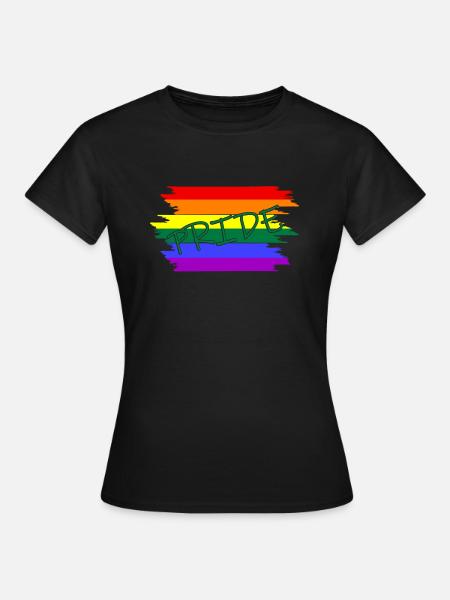 lgbtq pride - Frauen T-Shirt - Schwarz