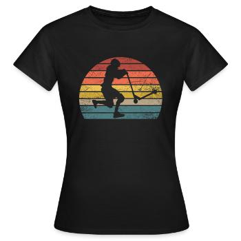 Cascade scooter scooter scooter - T-shirt Femme - noir - Devant - AI Model Female 172 dark (172cm)