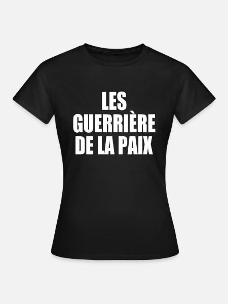 Die Krieger des Friedens - Frauen T-Shirt - Schwarz