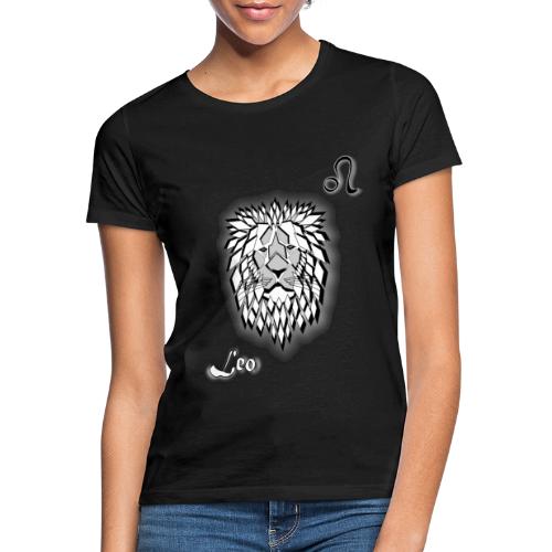 t shirt signe zodiaque lion signe astrologique leo - T-shirt Femme