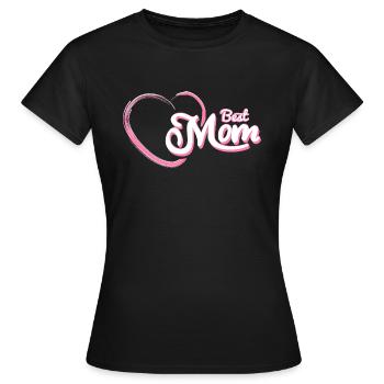 Beste Mama der Welt - Frauen T-Shirt - Schwarz - Vorne - AI Model Female 172 dark (172cm)