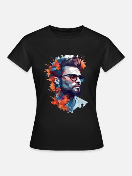 Urban Man Style - Frauen T-Shirt - Schwarz