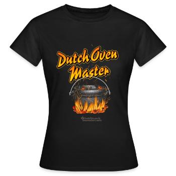 Dutch Oven Master - Women's T-Shirt - black - Front - AI Model Female 172 dark (172cm)