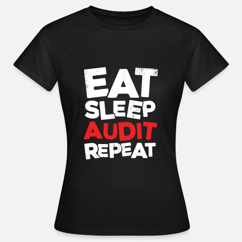 Audit Auditor Gift - Women's T-Shirt - black