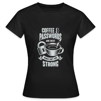 Cadeau d’agent de sécurité de l’information - T-shirt Femme - noir - Devant - AI Model Female 172 dark (172cm)