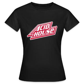 Maison acide - T-shirt Femme - noir - Devant - AI Model Female 172 dark (172cm)