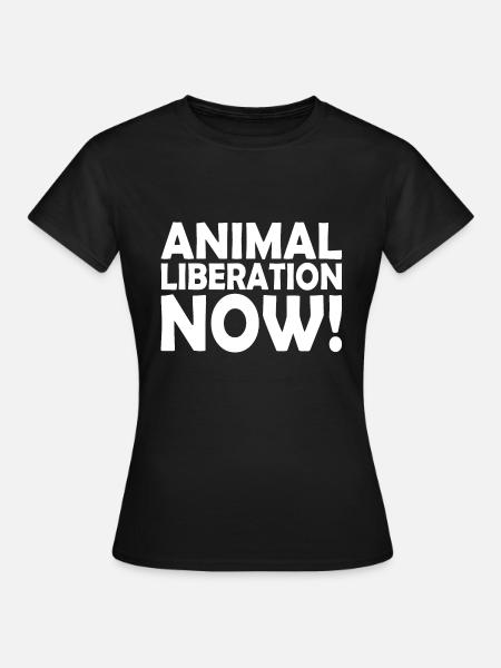 Animal liberation - Women's T-Shirt - black