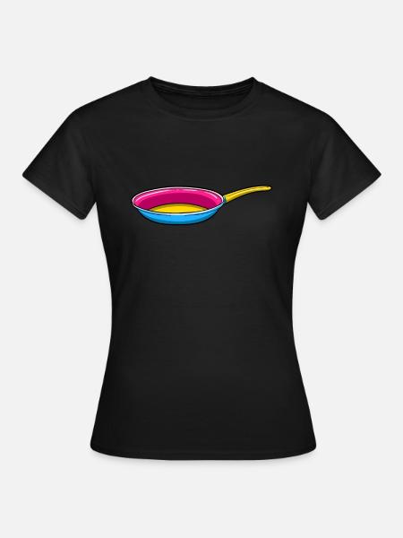 Pan Pansexual - Frauen T-Shirt - Schwarz