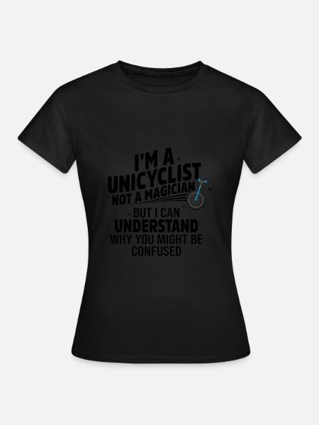 Monocycle - T-shirt Femme - noir