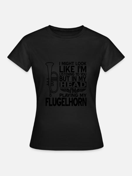 Flugelhorn - Women's T-Shirt - black
