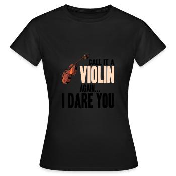 Bratsche - Frauen T-Shirt - Schwarz - Vorne - AI Model Female 172 dark (172cm)