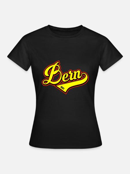 Bern - Dame-T-shirt - sort