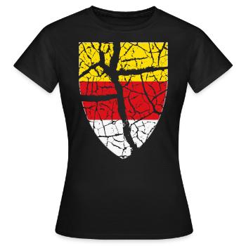 Carinthie - T-shirt Femme - noir - Devant - AI Model Female 172 dark (172cm)