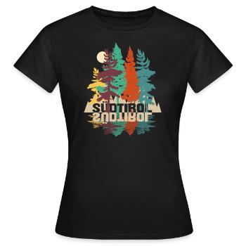 tyrol du sud - T-shirt Femme - noir - Devant - AI Model Female 172 dark (172cm)