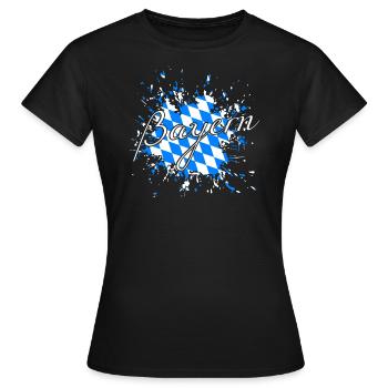 Bayern bayern - Frauen T-Shirt - Schwarz - Vorne - AI Model Female 172 dark (172cm)