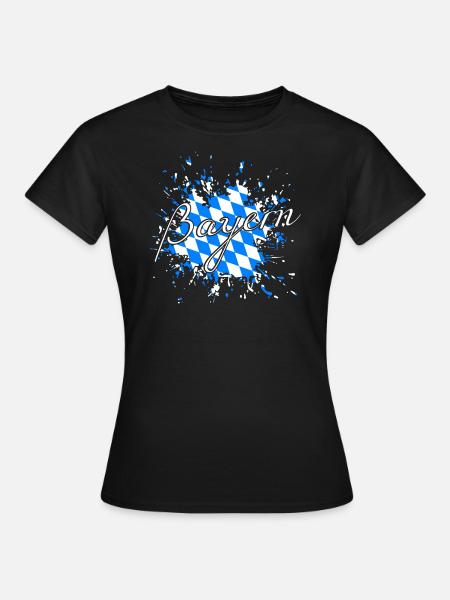 Bayern bayern - Frauen T-Shirt - Schwarz