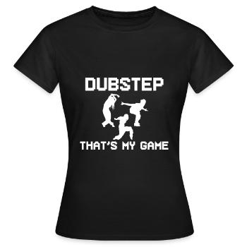 Dubstep-Liebhaber Dubstep-Künstler - Frauen T-Shirt - Schwarz - Vorne - AI Model Female 172 dark (172cm)