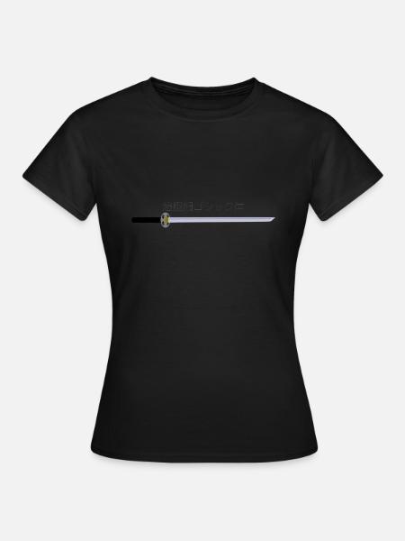 Katana - Frauen T-Shirt - Schwarz