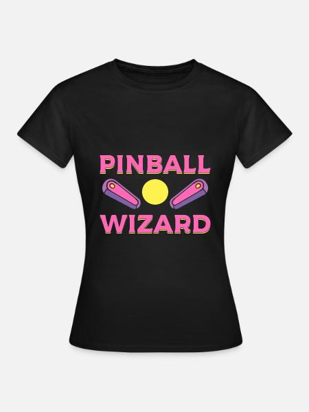 Pinball Wizard Arcade -Techniker - Frauen T-Shirt - Schwarz