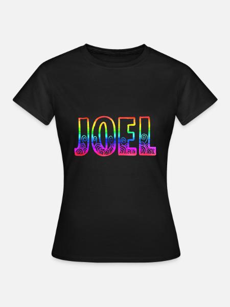 joel rs regenbogen - Frauen T-Shirt - Schwarz