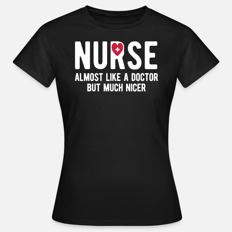 infirmière - T-shirt Femme - noir