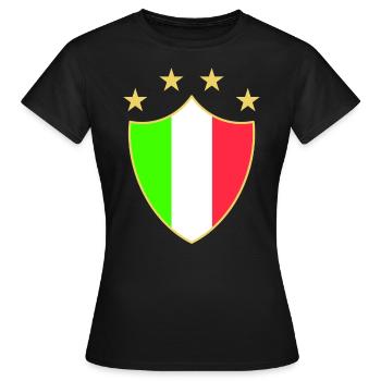 Italia amusant - T-shirt Femme - noir - Devant - AI Model Female 172 dark (172cm)