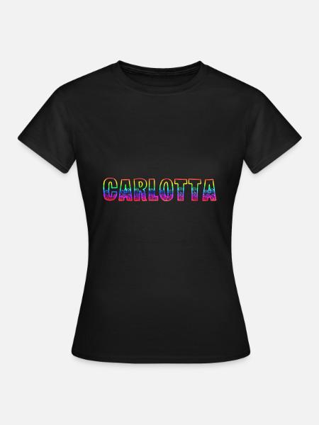 carlotta rs regenbogen - Frauen T-Shirt - Schwarz