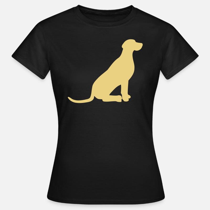 Weimaraner vector - Women's T-Shirt - black