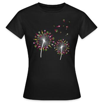Vin Vin rouge Vin vin vin festival Vin blanc - T-shirt Femme - noir - Devant - AI Model Female 172 dark (172cm)