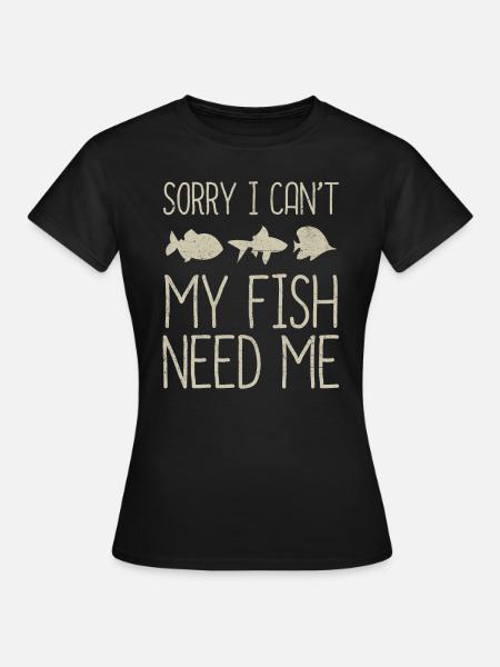 Aquarium - Frauen T-Shirt - Schwarz