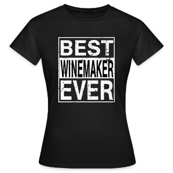 Best Winemaker Ever Winemaker Gift - Women's T-Shirt - black - Front - AI Model Female 172 dark (172cm)