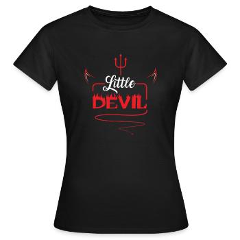 Petit diable petit diable - T-shirt Femme - noir - Devant - AI Model Female 172 dark (172cm)