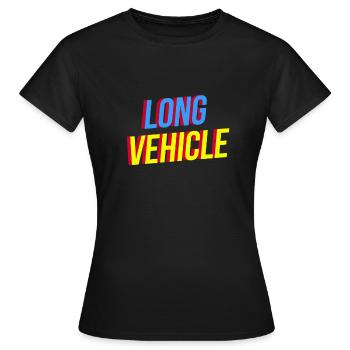 Long Vehicle - Women's T-Shirt - black - Front - AI Model Female 172 dark (172cm)