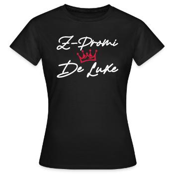 Z Promi Deluxe | Film, Kino, Fernsehen, Comedy - Frauen T-Shirt - Schwarz - Vorne - AI Model Female 172 dark (172cm)