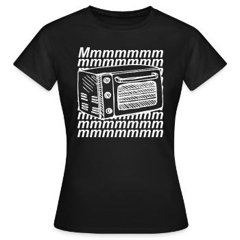 Microwaves MMM Graphic - Women's T-Shirt - black - Front - AI Model Female 172 dark (172cm)