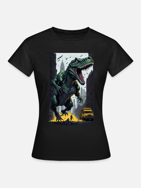 T Rex - Women's T-Shirt - black